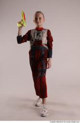 DENISA PILOT STANDING POSE WITH GUN 5